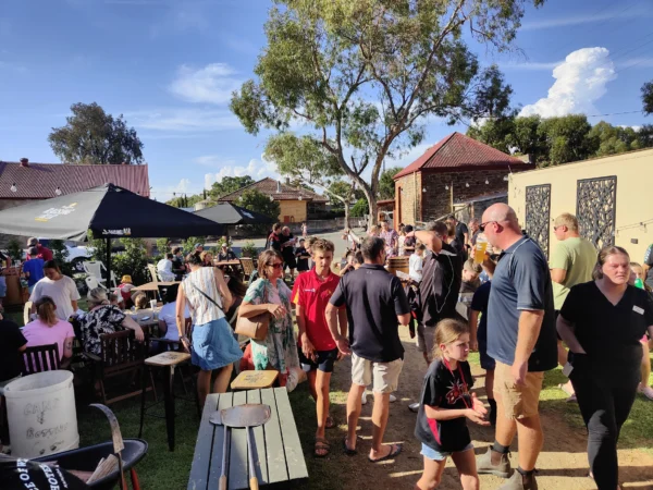 social mixer at the prince of wales hotel in kapunda