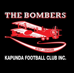 Kapunda Bombers football club sponsored by the Prince of Wales Hotel